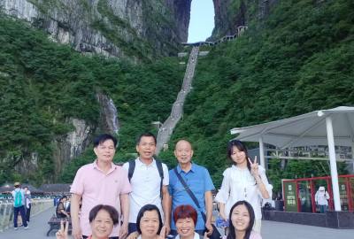 張家界康輝旅游7月份接待分享，好品質(zhì)，看的見，康輝品質(zhì)游！